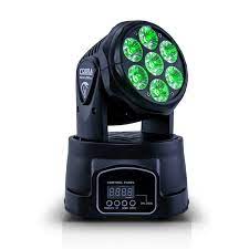 Moving Head Party LED Light (DMX RGBWA+UV) 4 Pack