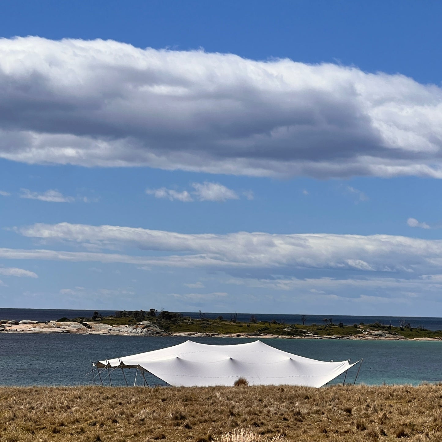 10x15m White Stretch Tent